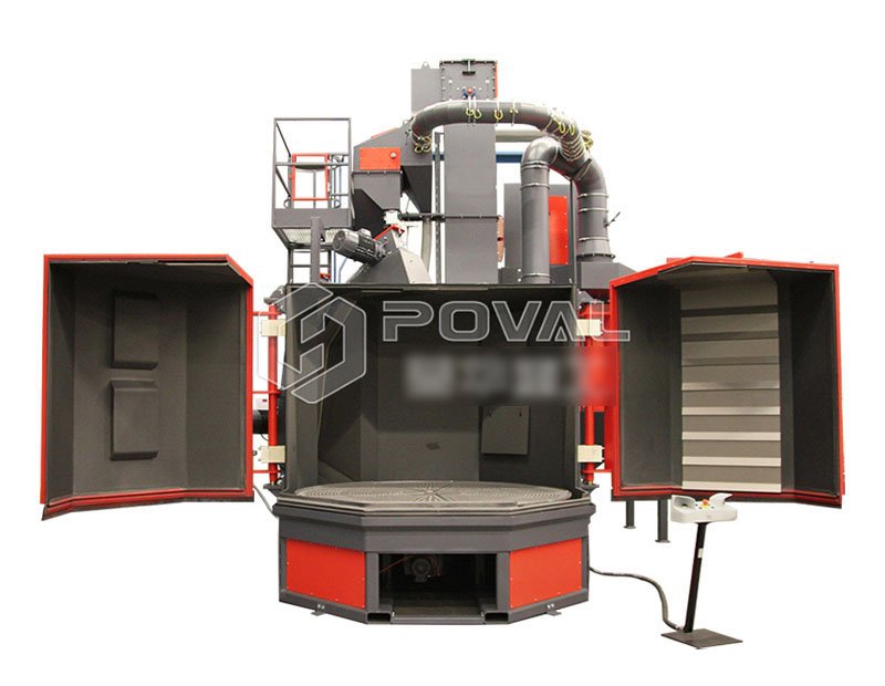 轉(zhuǎn)臺式強(qiáng)化、拋丸清理機(jī)