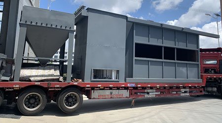 輥道拋丸機(jī)成功發(fā)往濟(jì)南客戶工廠