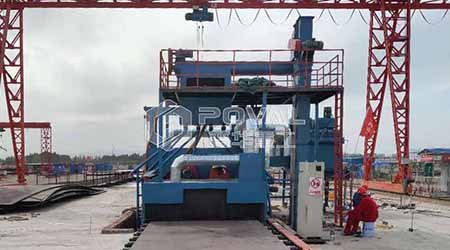 輥道通過(guò)式鋼板拋丸機(jī)用在哪些行業(yè)？