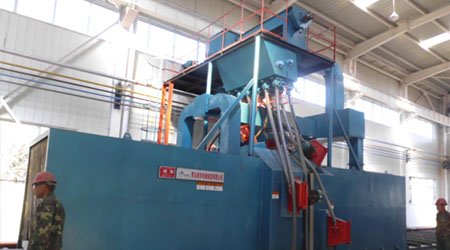 通過(guò)式拋丸機(jī)清理原理與工藝