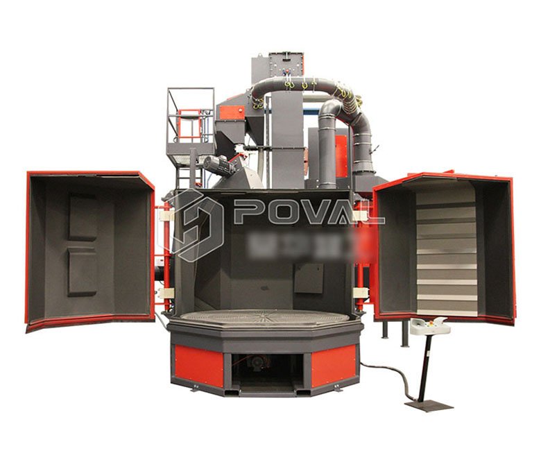 轉(zhuǎn)臺(tái)式強(qiáng)化、拋丸清理機(jī)