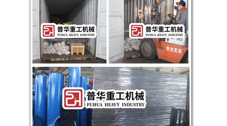 發(fā)往新加坡全自動機械輸送回收式噴砂房/噴丸房發(fā)貨裝車現(xiàn)場